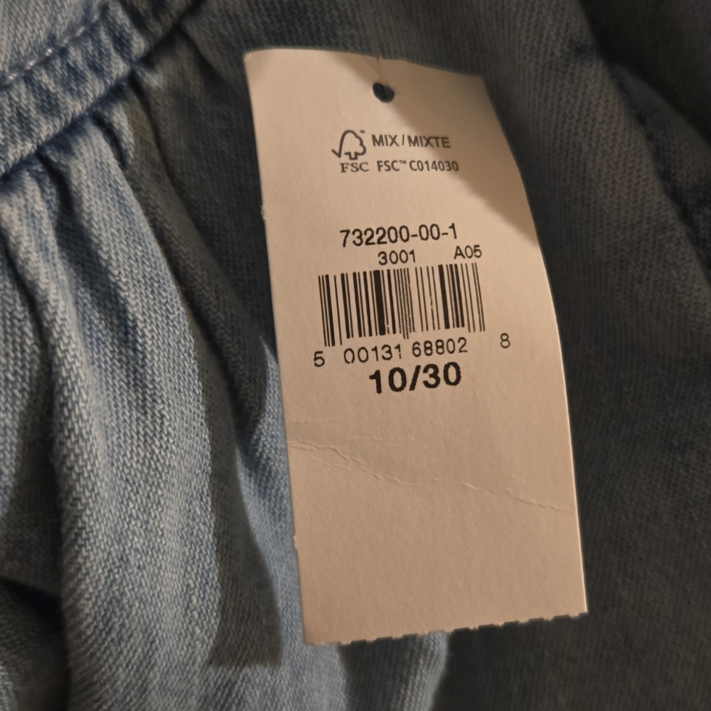 Gap Gap Pull-On Barrel Sweatpants Deep Sailor Blue Medium Wash - Picture 5 of 5